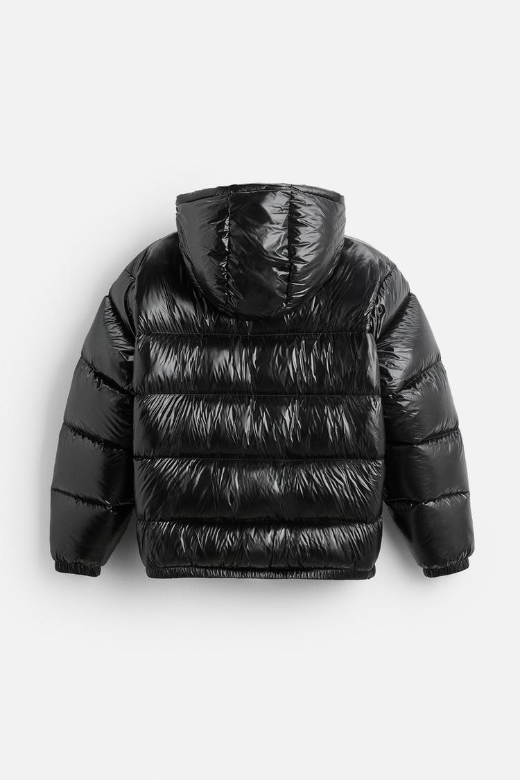 BLOUSON EN DUVET 100 % PLUMES